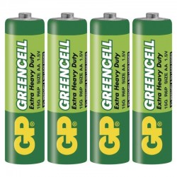 Batterien GP Greencell AA - 4 St.